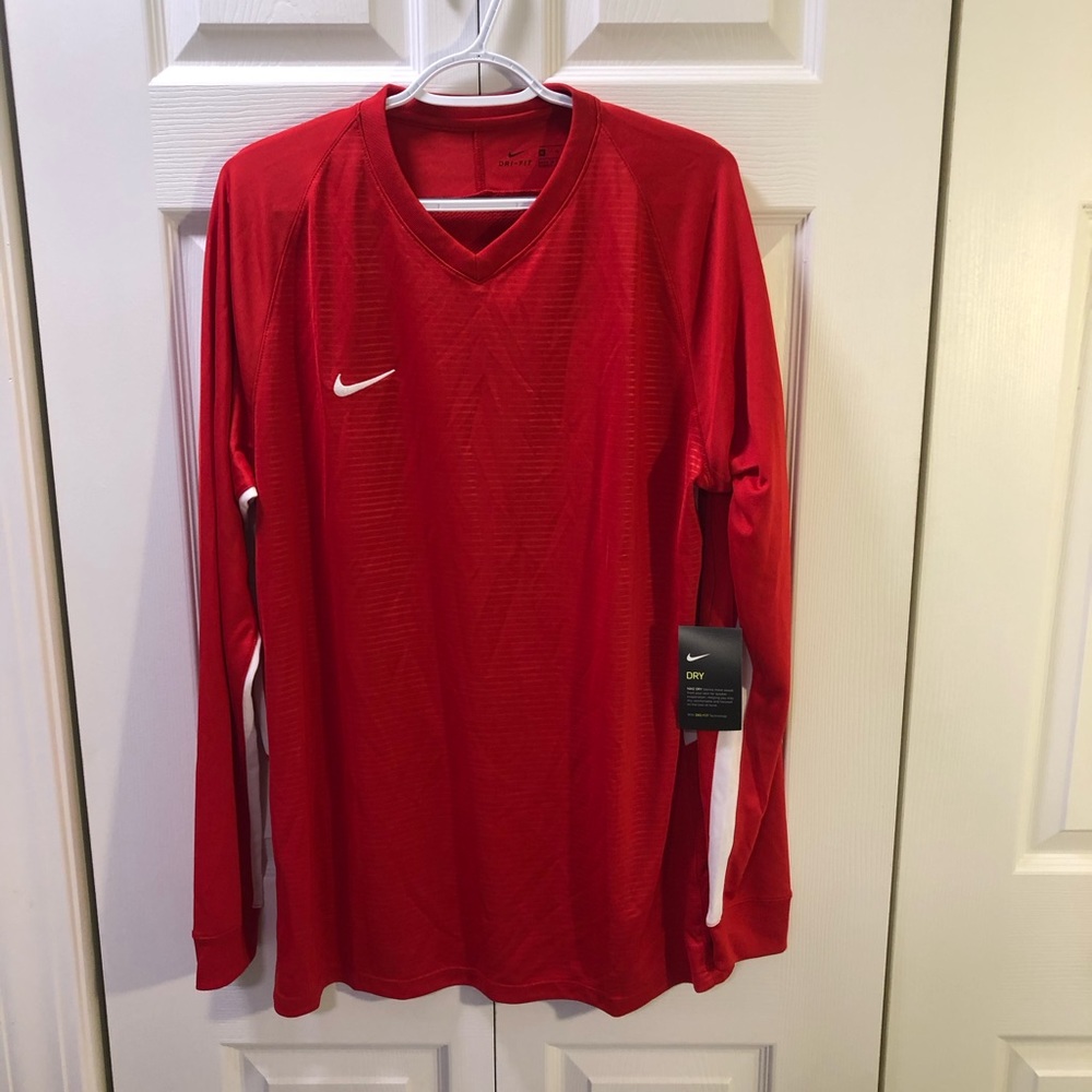 Nike Soccer Long Sleeve Jersey T Shirt. Size XL, NWT